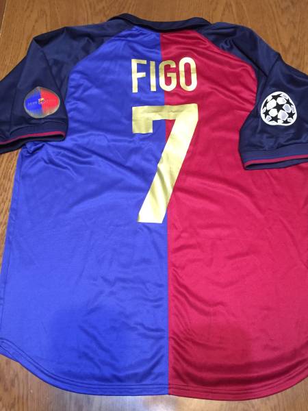 #7 フィーゴ バルセロナ 1998-1999 ホームユニホーム　Mサイズ