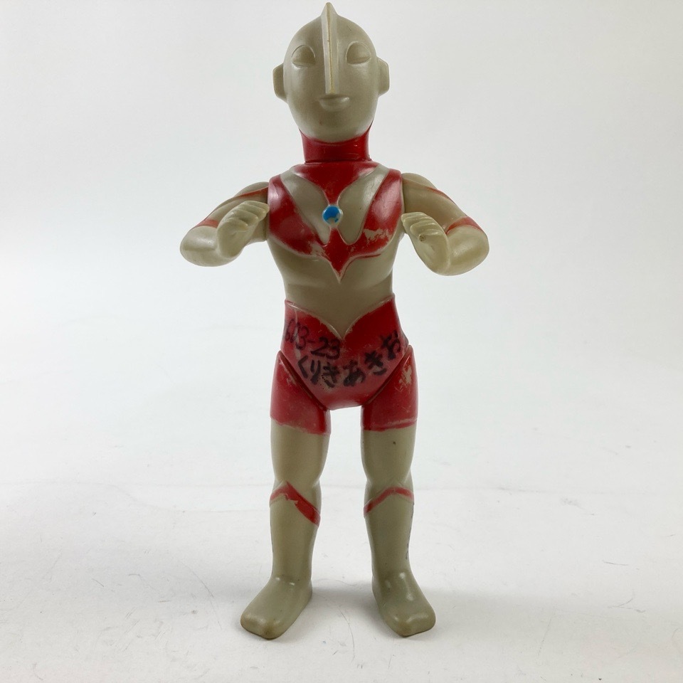 マルサン 初代 ウルトラマン 2期 スタンダードサイズ 当時物 ソフビ