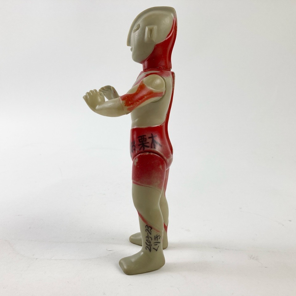 マルサン 初代 ウルトラマン 2期 スタンダードサイズ 当時物 ソフビ