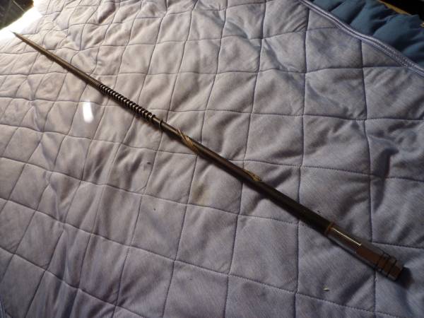 CB帯用　手巻きヘリカルアンテナ（全長1530）完全ジャンクです。