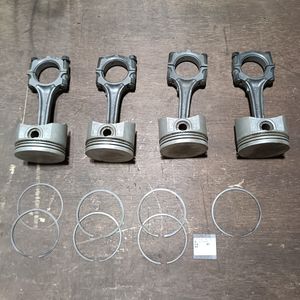 【IK】 日産 シルビア S15 純正 ピストン コンロッド SR20DE NA SPEC S 手渡しOK 同梱OK