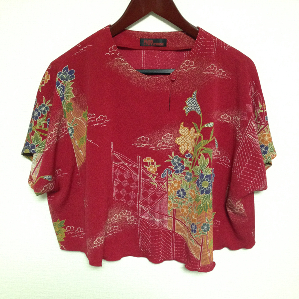 ◆極上美品 詩仙堂 ちりめん 素敵なお洋服 ヒトシタムラ 34
