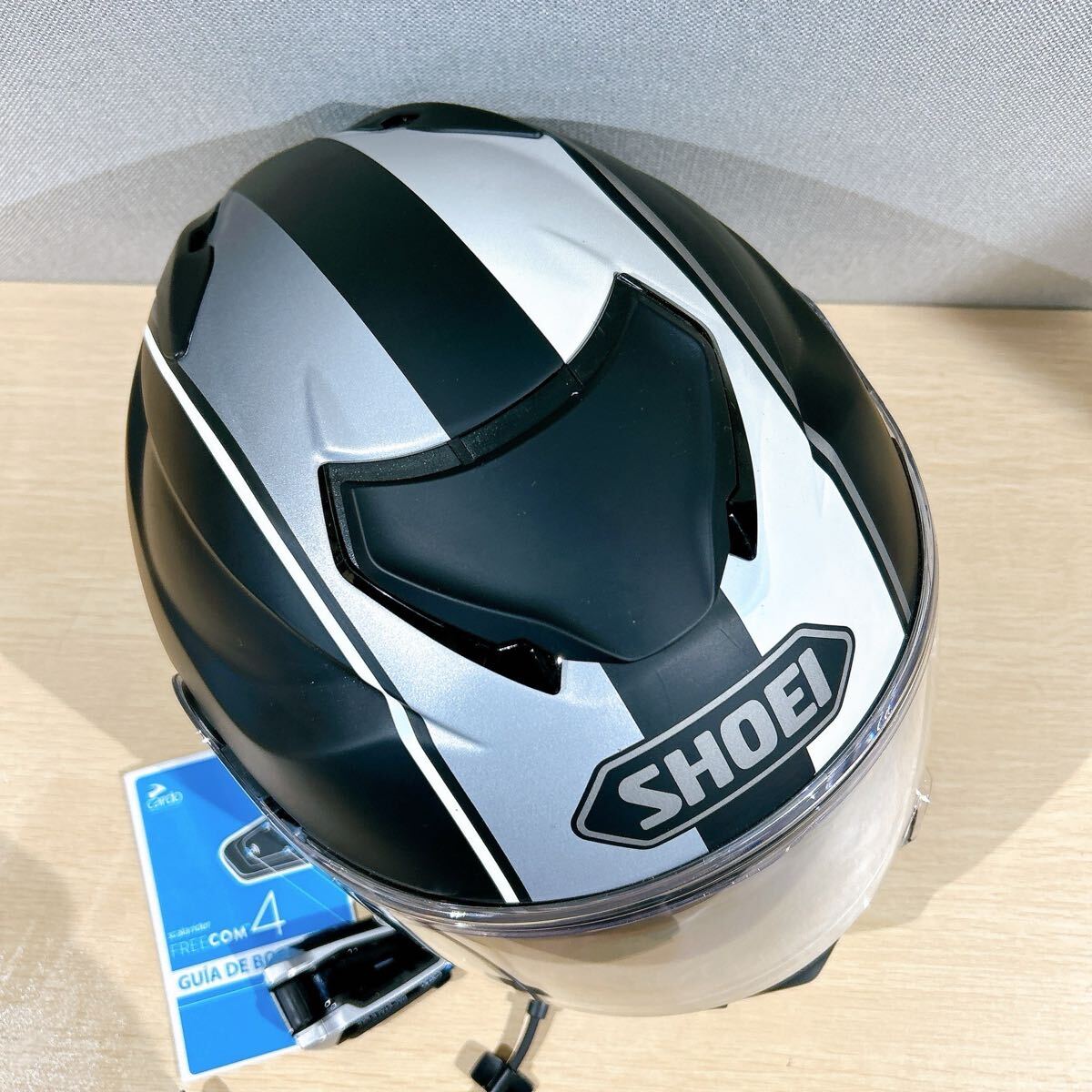 ●Cardo PACKTALK BOLD バイク用インカム セット SHOEI ショウエイ GT-AirⅡ PANORAMA ジーティーエアー2 パノラマ TC-5 ヘルメット XL61cm_3