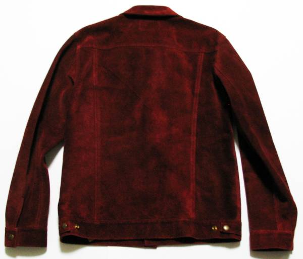 SUEDE LEATHER 50'S JACKET (TYPE-2)BLACK｜WACKO MARIA｜MELTING