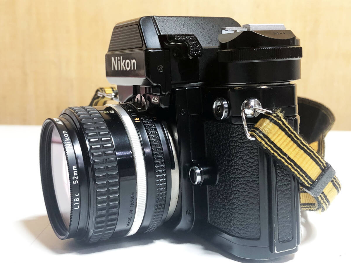 ジャンク扱い品 中古★Nikon F2 フォトミックAS 一眼レフ フィルムカメラ + レンズ NIKKOR 50mm 1:1.4【Nikon F2 フォトミックAS】EURK_2