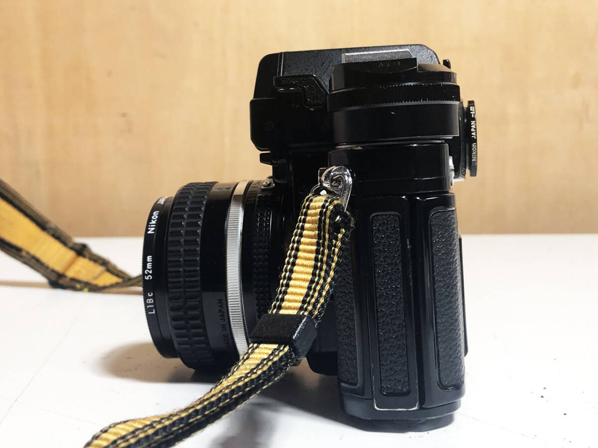 ジャンク扱い品 中古★Nikon F2 フォトミックAS 一眼レフ フィルムカメラ + レンズ NIKKOR 50mm 1:1.4【Nikon F2 フォトミックAS】EURK_4