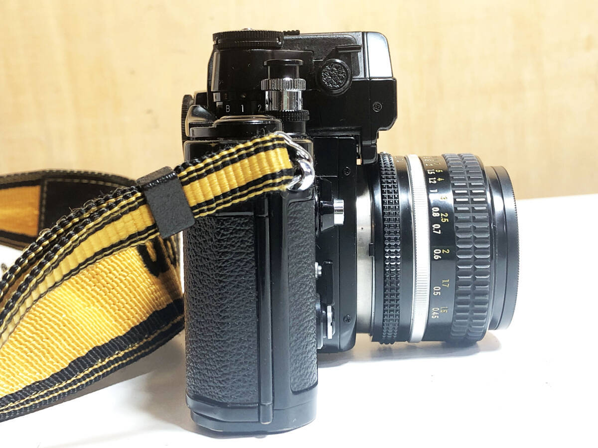 ジャンク扱い品 中古★Nikon F2 フォトミックAS 一眼レフ フィルムカメラ + レンズ NIKKOR 50mm 1:1.4【Nikon F2 フォトミックAS】EURK_5