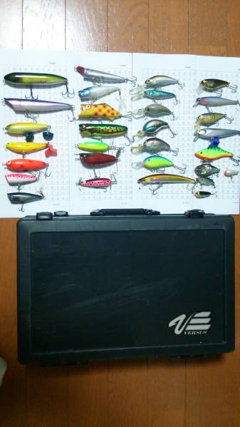 ルアーセット 30個 おまけルアーボックス付き 中古 ルアーセット30個