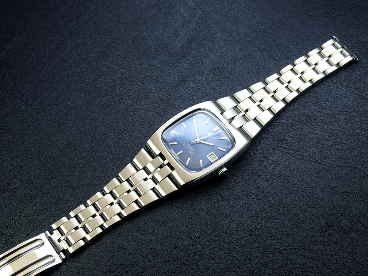 OMEGA オメガ コンステレーション デイト クロノメーター Blue Dial Original Glass メンズ 自動巻き (極美品、OH済み) / 33mm_5