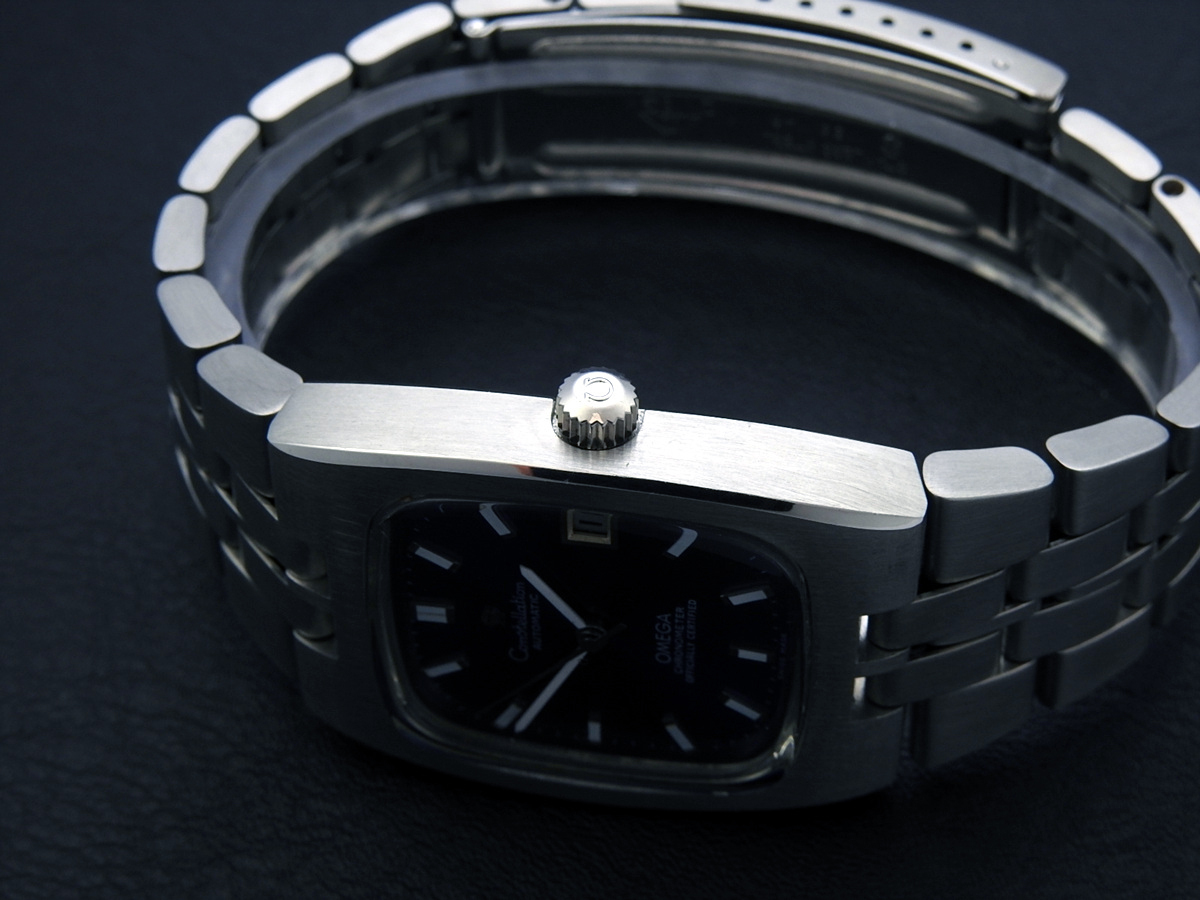 OMEGA オメガ コンステレーション デイト クロノメーター Blue Dial Original Glass メンズ 自動巻き (極美品、OH済み) / 33mm_8