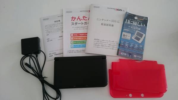 NINTENDO 3DS LL　ブラック　おまけ付き