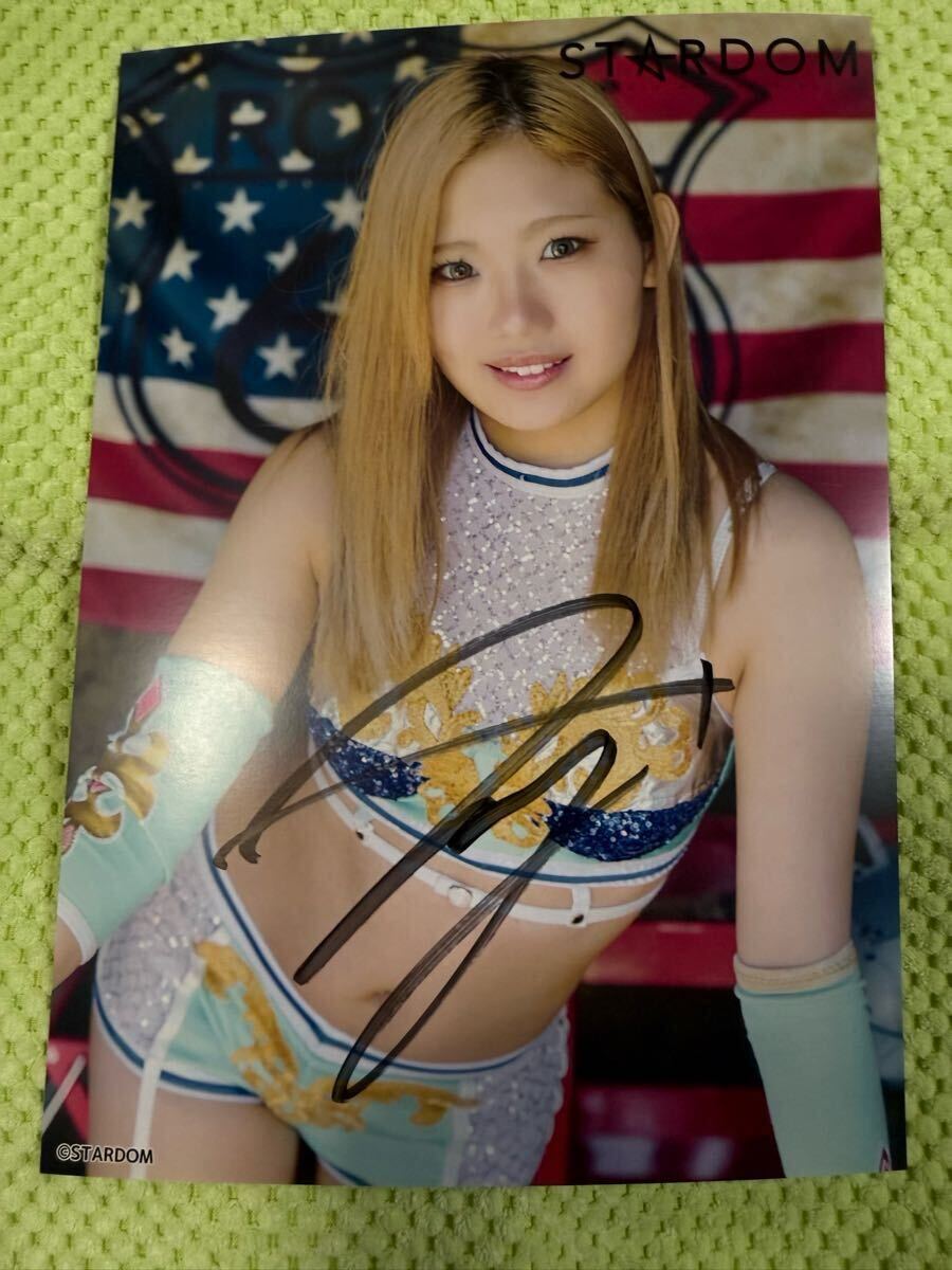 STARDOM　天咲光由　直筆サイン入り写真集　女子プロレス 女子プロレス スターダム stardom 直筆サイン入りポートレート 天咲光