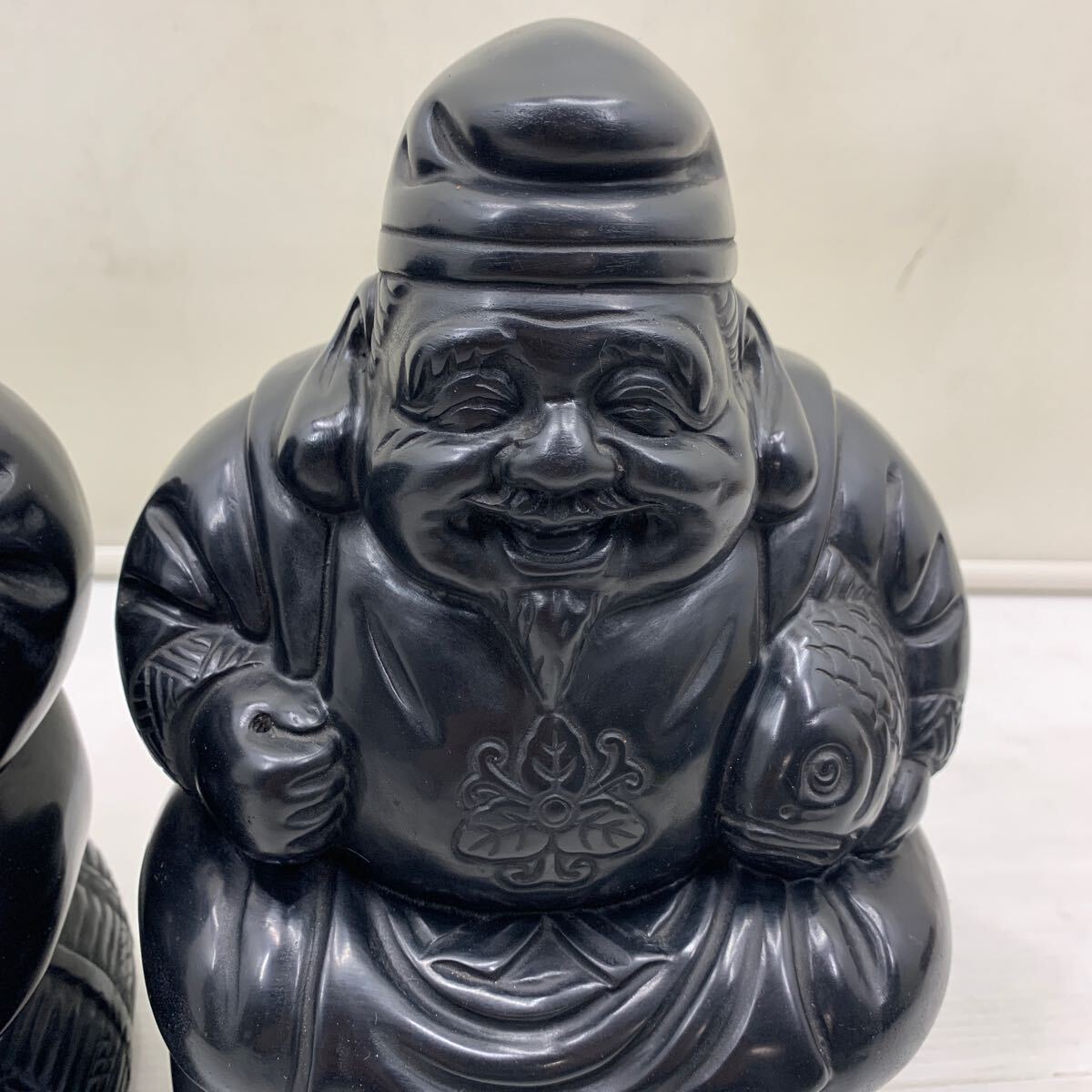 I☆美品☆七福神 縁起物 置物 オブジェ インテリア 恵比寿様 大黒天