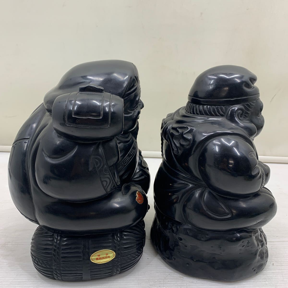 大黒天像 七福神 縁起物 置物 骨董 アンティーク 25cm 大黒天像 七福神