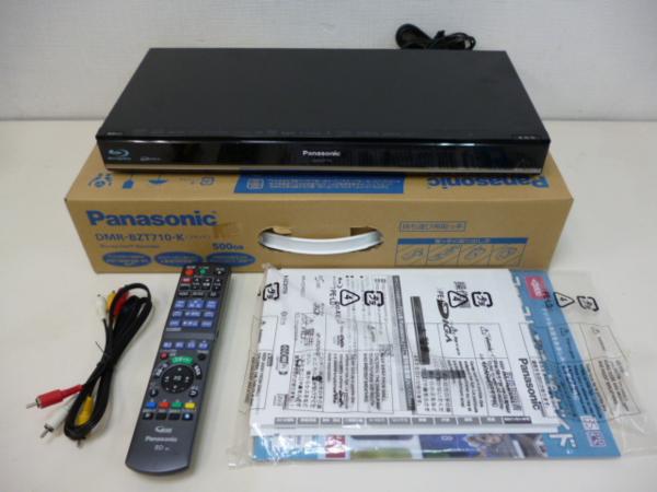 e857 パナソニック BDレコーダー 500GB DIGA DMR-BZT710-K 中古