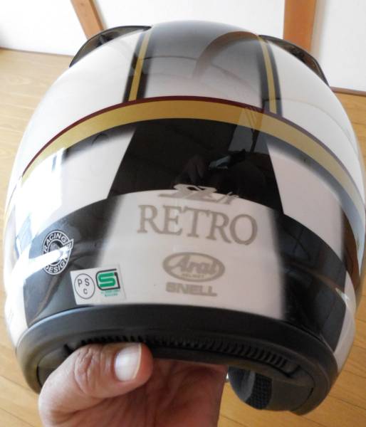 Arai SZ/f Retro アライ レトロ Mサイズ 中古美品 ミラー