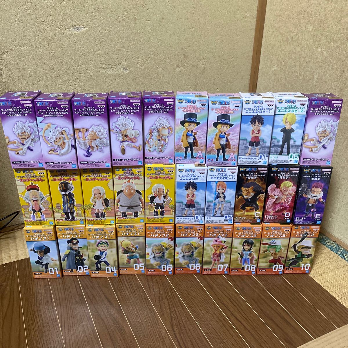 ① 30個【80】未開封 プライズ フィギュア ONE PIECE ワンピース