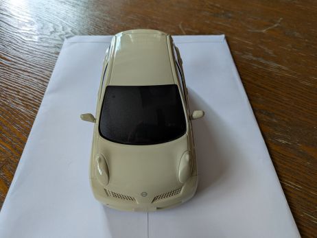 日産 マーチ K12 ミニカー カラーサンプル 色見本 　E41　アイリッシュクリーム　非売品_2