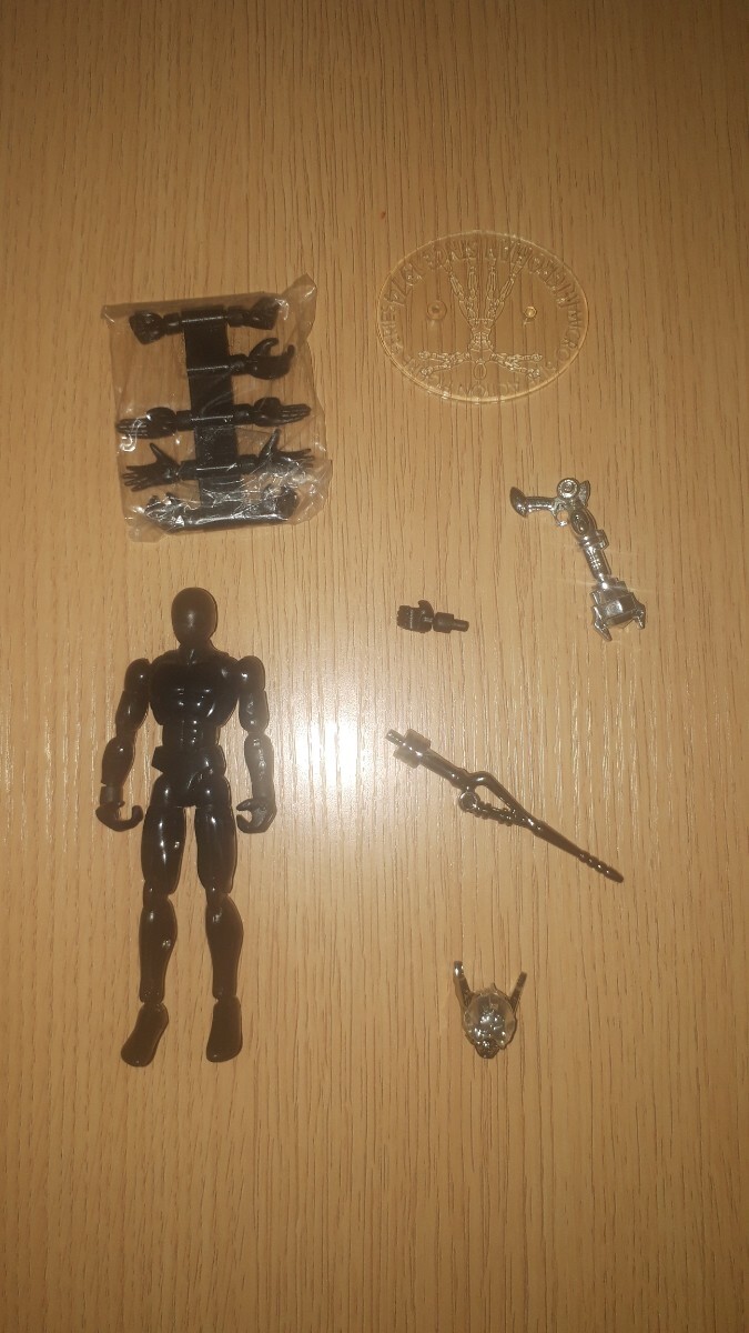 ミクロマン マテリアルフォース 男性素体 オブシディアン 初期パック ショップ限定 フィギュア　中古品　ジャンク 　送料込　おまけ付き_4