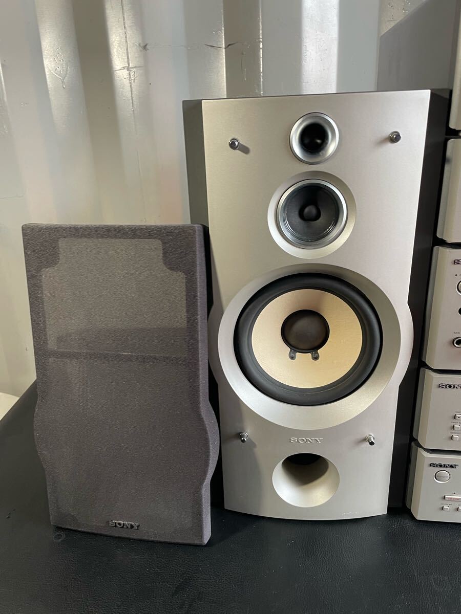 中古品☆SONY CDコンポ DHC-MD77 CDP-MS77 MDS-MS77 TA-MS77 ST-MS77