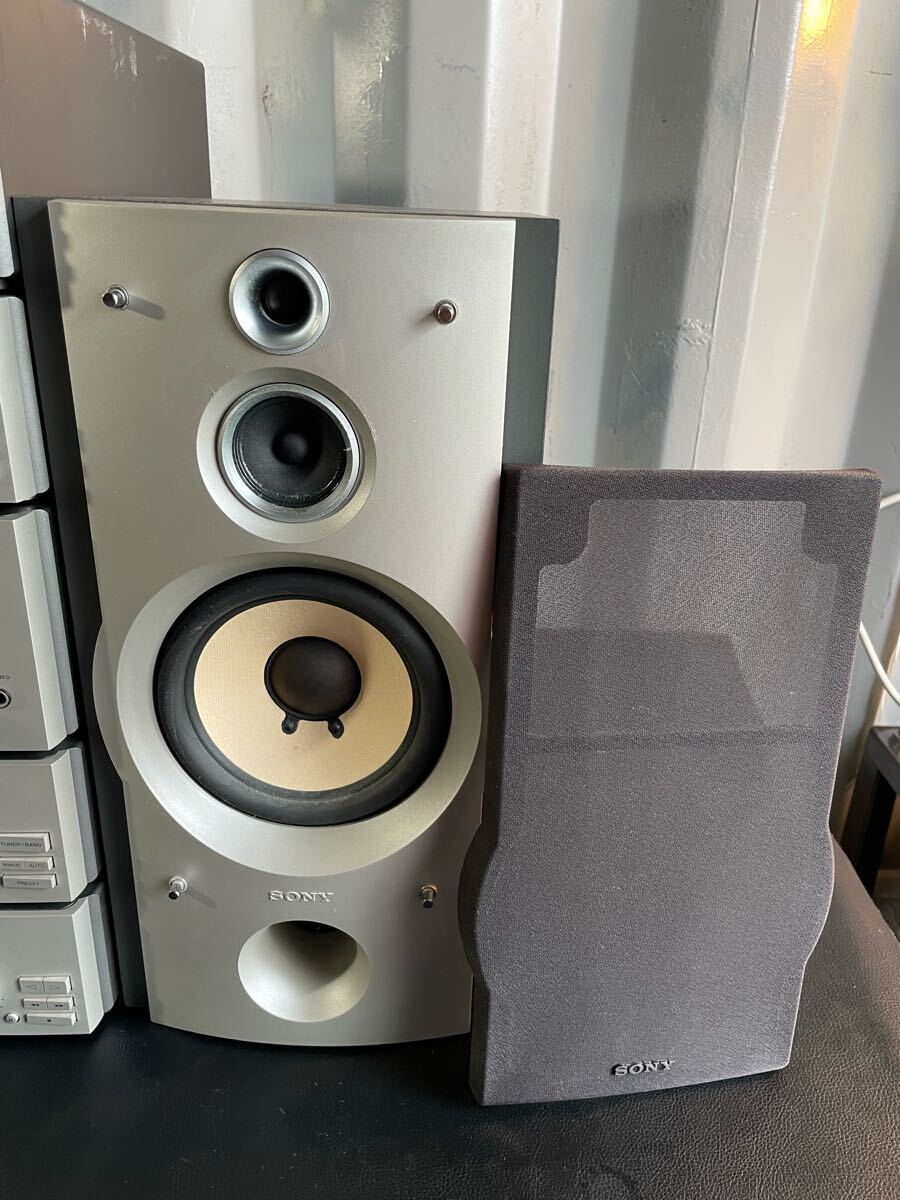 中古品☆SONY CDコンポ DHC-MD77 CDP-MS77 MDS-MS77 TA-MS77 ST-MS77
