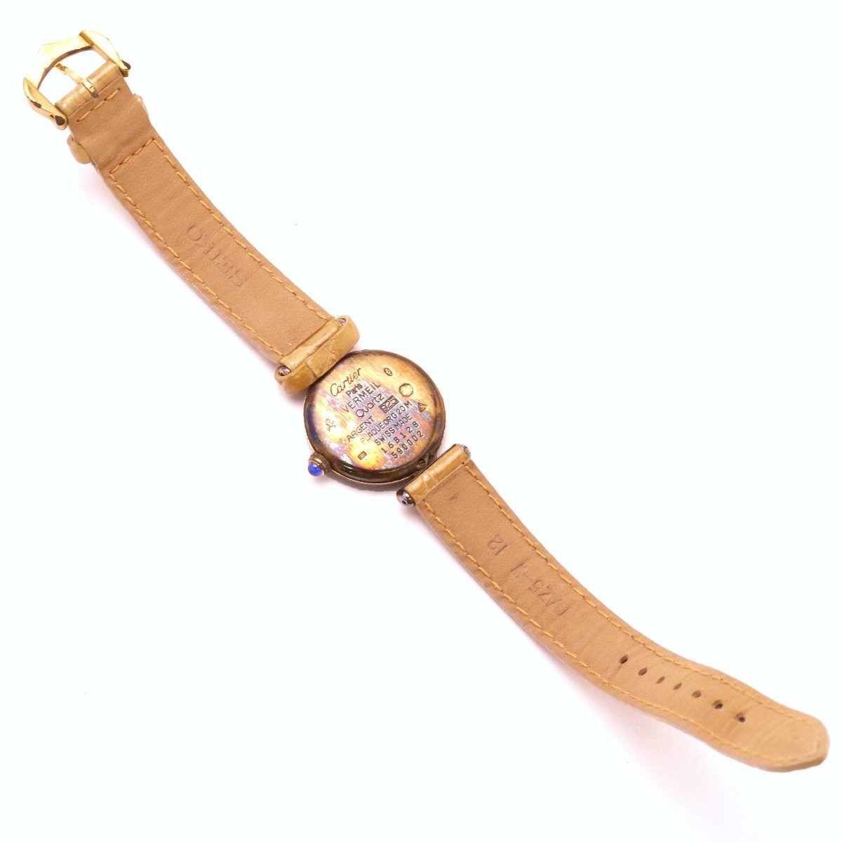 ジャンク時計☆Cartier カルティエ 腕時計 マストコリゼ ヴェルメイユ