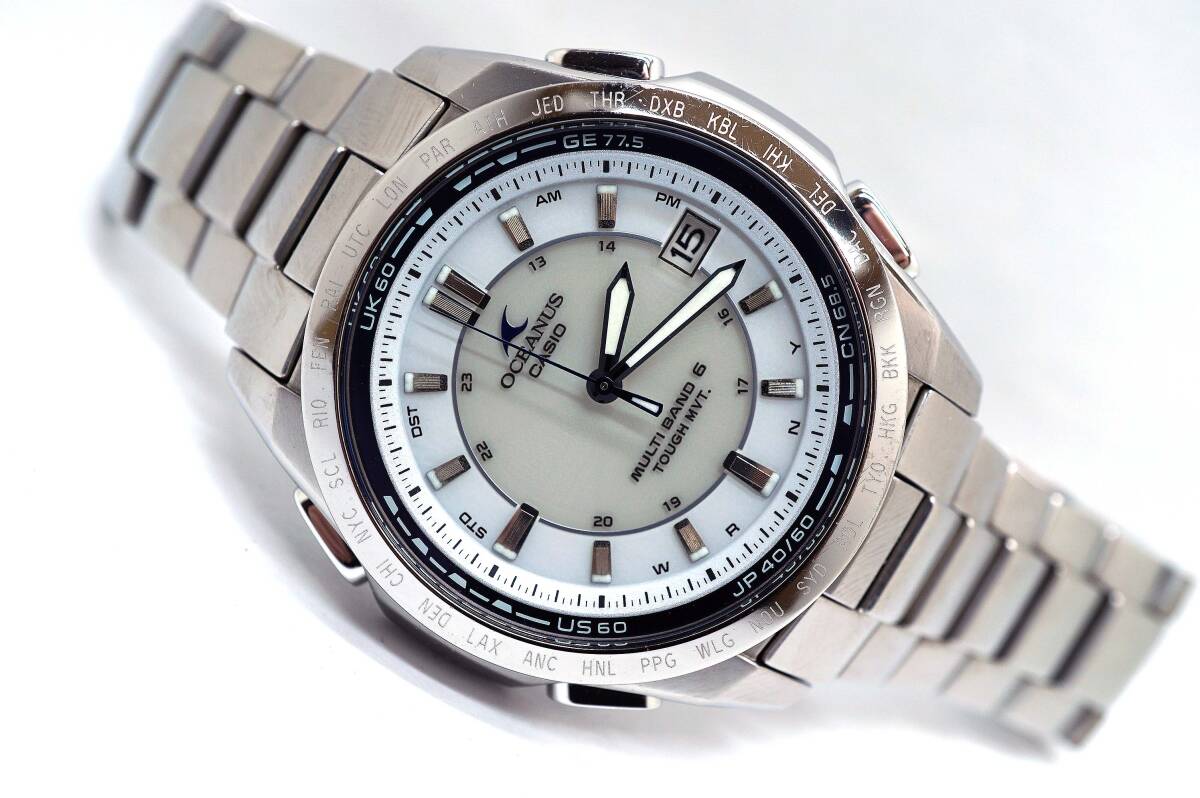 1円～CASIO カシオ オシアナス OCW-T100TD-7AJF(OCEANUS)｜売買された