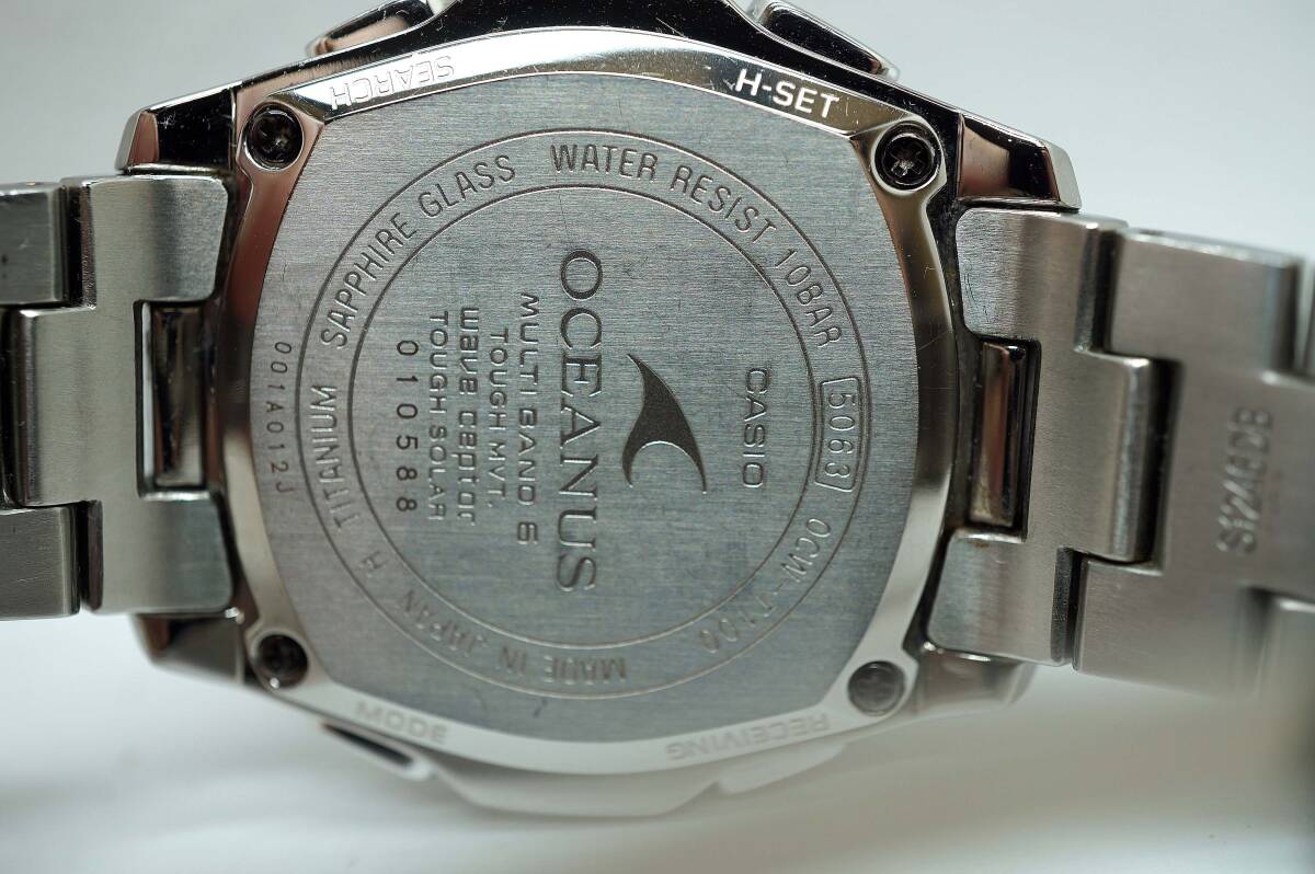 1円～CASIO カシオ オシアナス OCW-T100TD-7AJF(OCEANUS)｜売買された