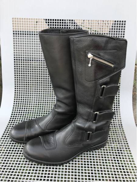 美品【アンビリカル】バイカー ロングブーツ☆レザー TUNE(ルイス  