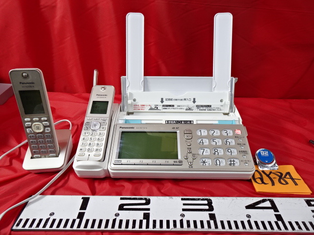 QY-84/Panasonicパナソニック おたっくす FAX電話機 ファックス KX