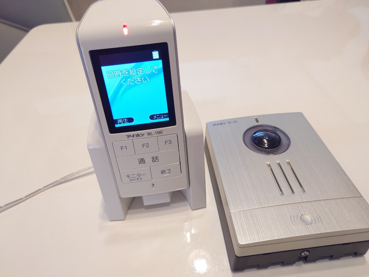 ☆中古・動作OK☆アイホン WL-11 ワイヤレステレビドアホン 