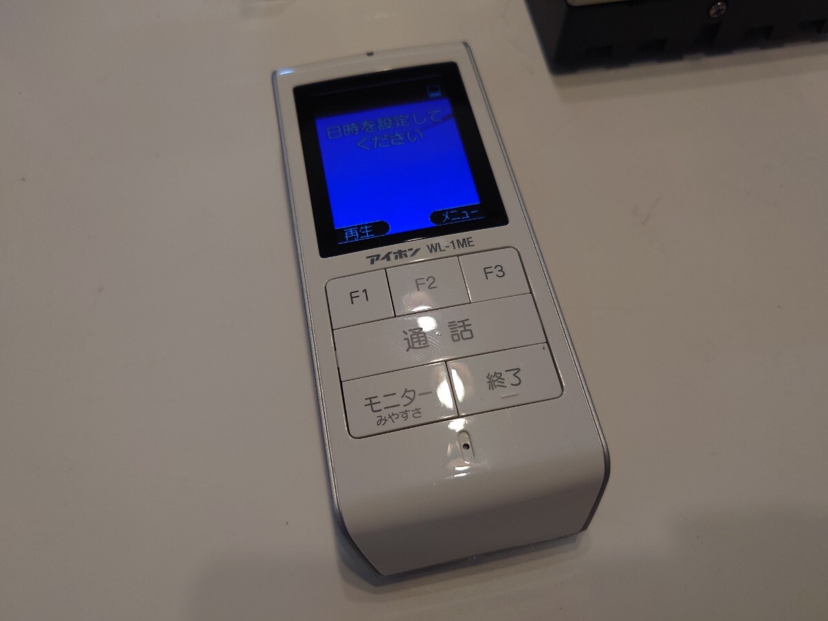 ☆中古・動作OK☆アイホン WL-11 ワイヤレステレビドアホン 
