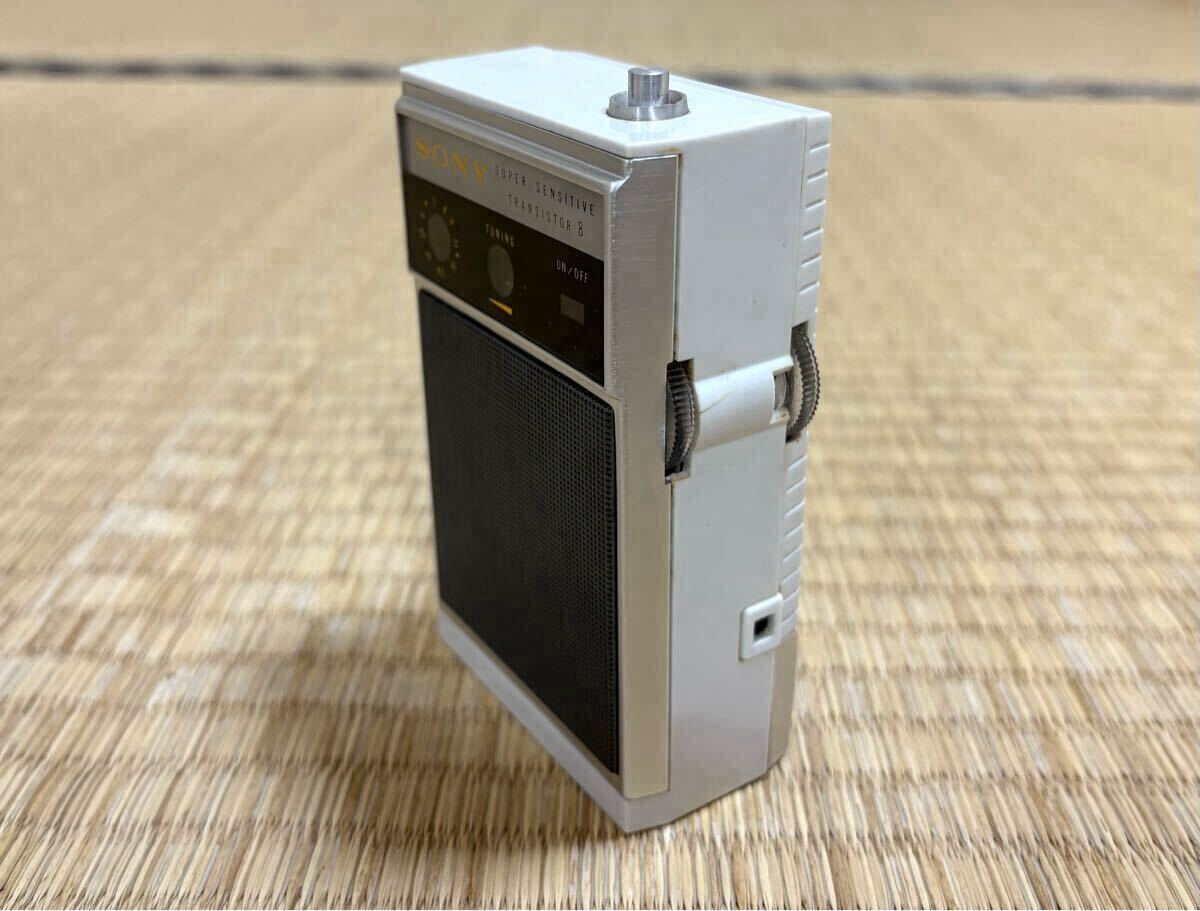 美品珍品　三菱昭和レトロラジオ8石TR 1964年製/SONY/8石トランジスタラジオ TR-830】動作品 昭和レトロ