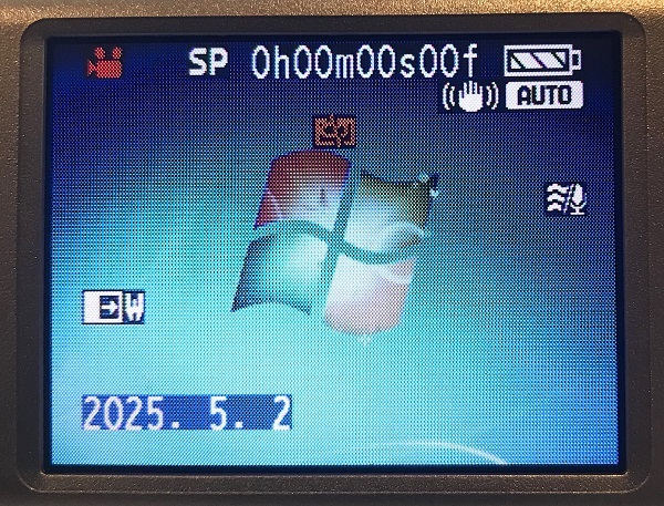 【完動品 Panasonic パナソニック MiniDV ビデオカメラ NV-GS250】 新品＆クリーニングテープ&DV（IEEE1394）ケーブル付　動作確認済_8