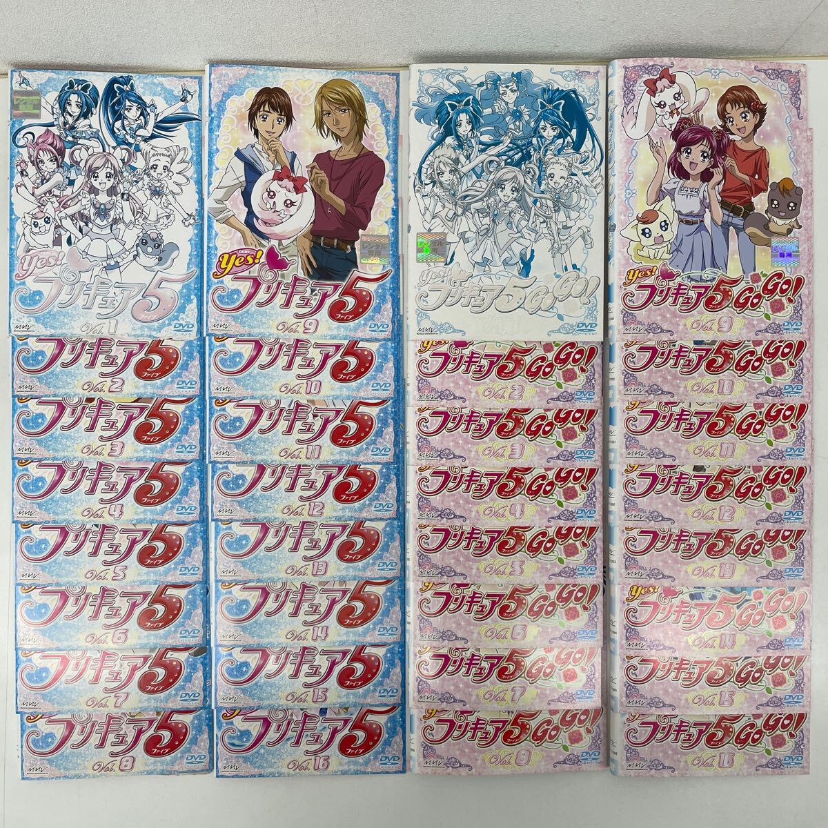 DVD yes!プリキュア5 全16巻+yes!プリキュア5 GoGo! 全16巻 計32巻