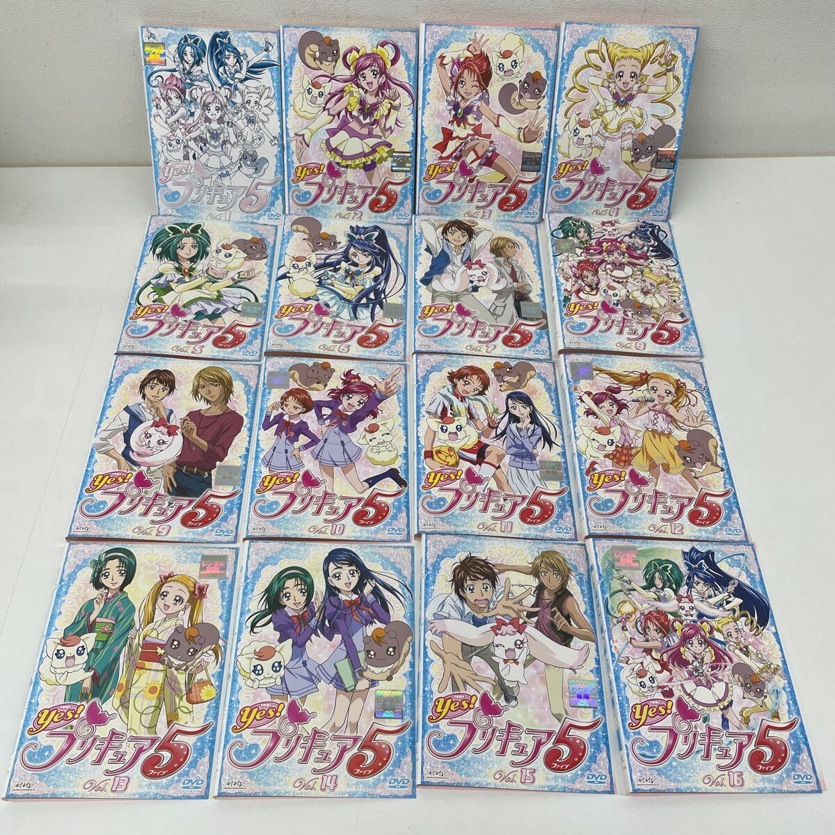 DVD yes!プリキュア5 全16巻+yes!プリキュア5 GoGo! 全16巻 計32巻