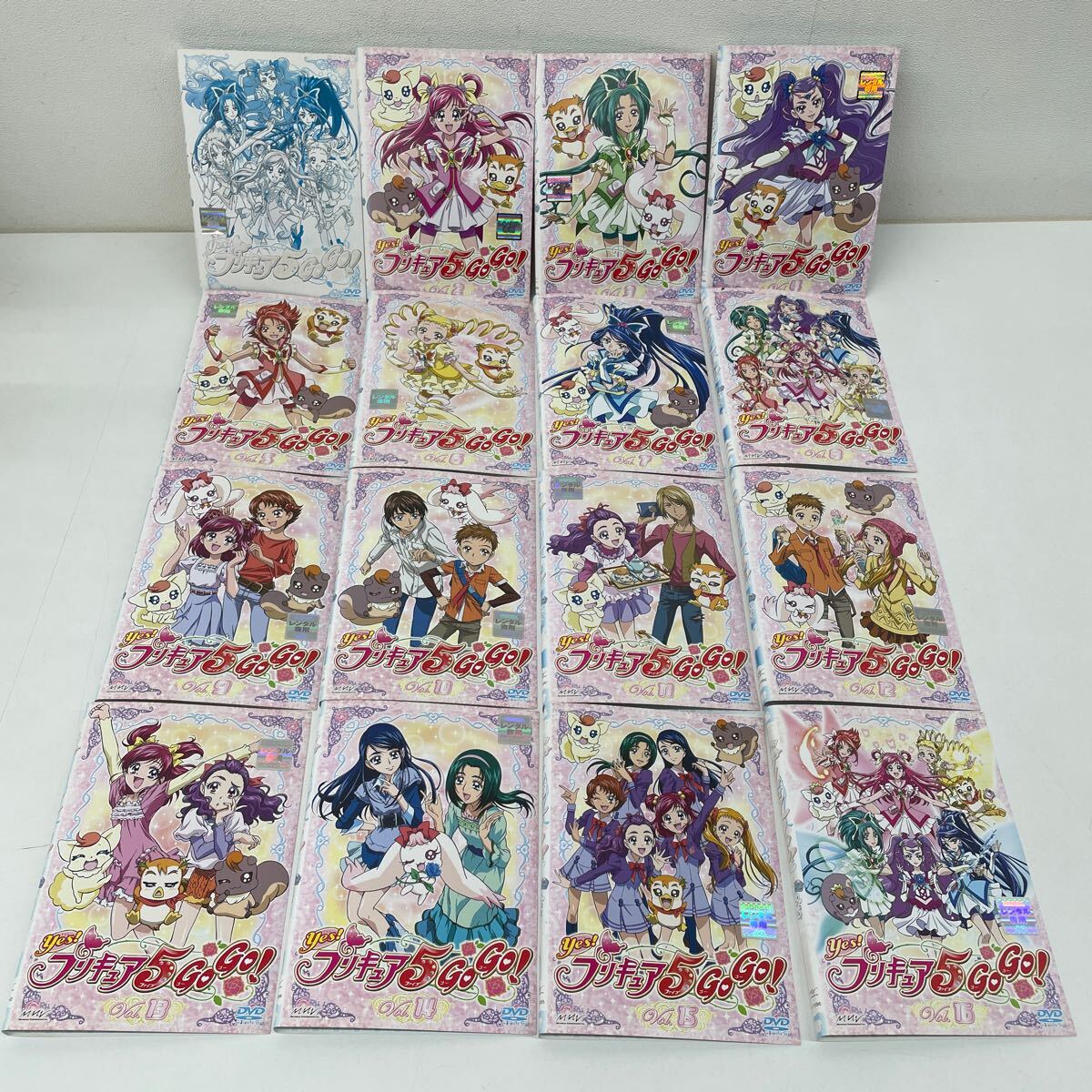 DVD yes!プリキュア5 全16巻+yes!プリキュア5 GoGo! 全16巻 計32巻