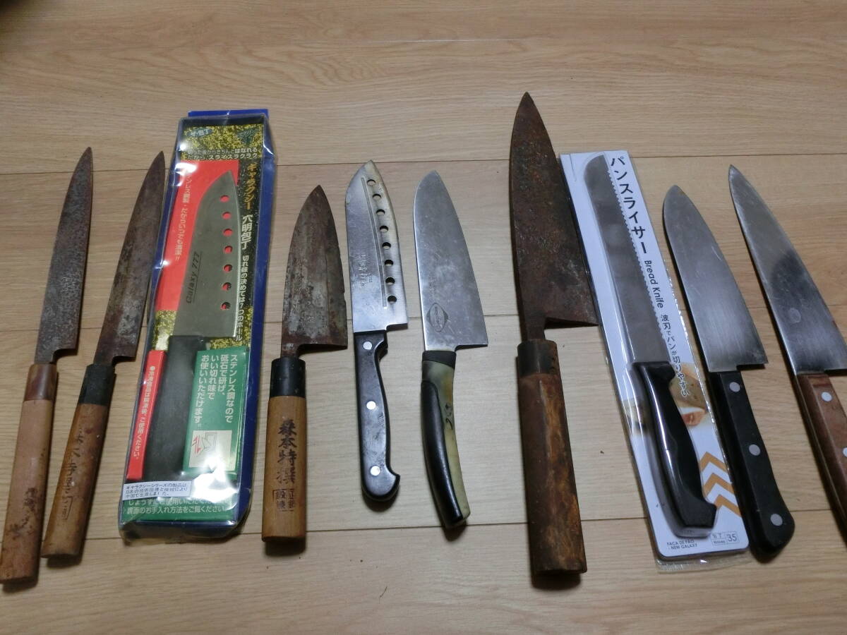 1円～大量】包丁・ナイフ いろいろ35本セット JAヘンケルス HAYAKAWA