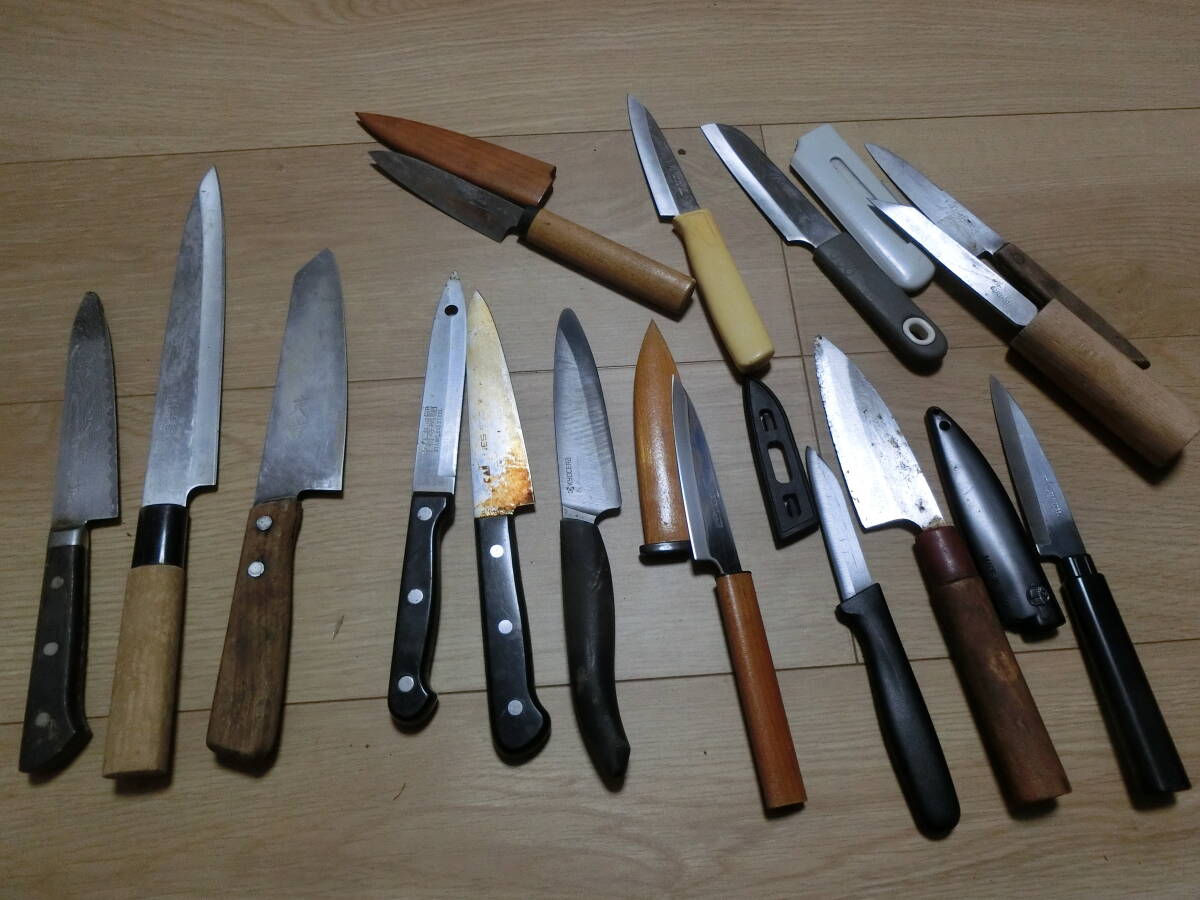 1円～大量】包丁・ナイフ いろいろ35本セット JAヘンケルス HAYAKAWA