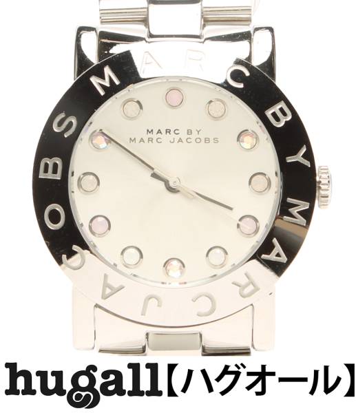 美品 マークバイマークジェイコブス MBM3214 SS クォーツ 腕時計 