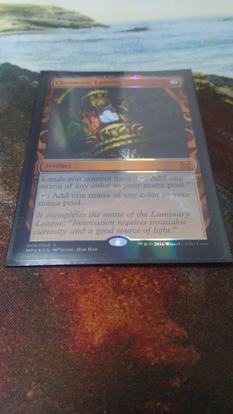 mtg】彩色の灯籠 foil マスターピース（日本語BOXから） Magic: The