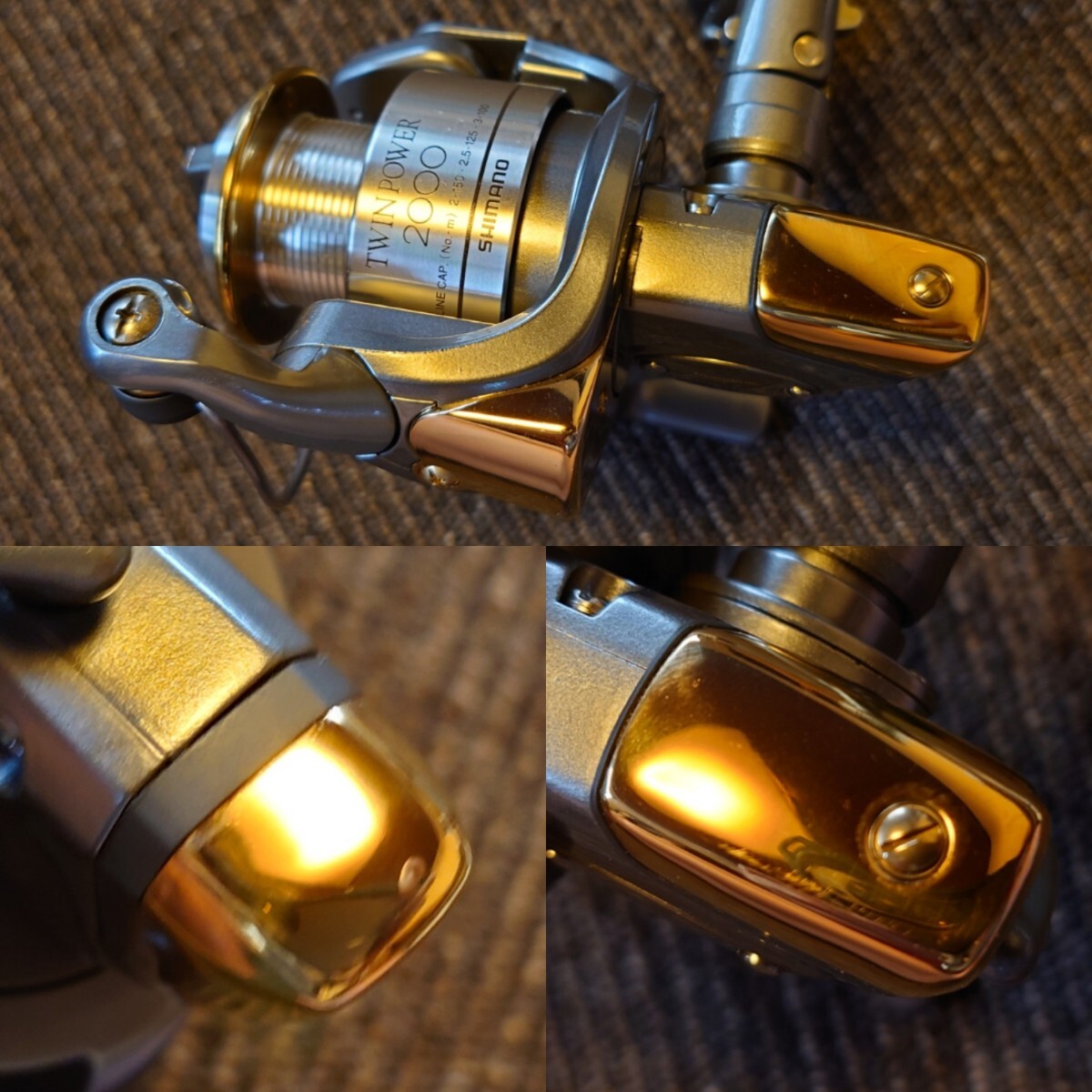 新品未使用 シマノ 98 ツインパワー 2000DH ダブルハンドル ステラ