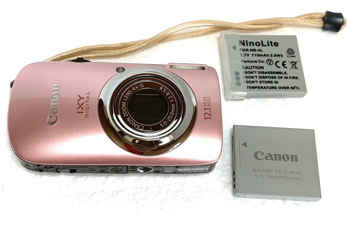 ★実用品★ CANON キャノン IXY DIGITAL 510 IS ピンク ★動作OK★_3