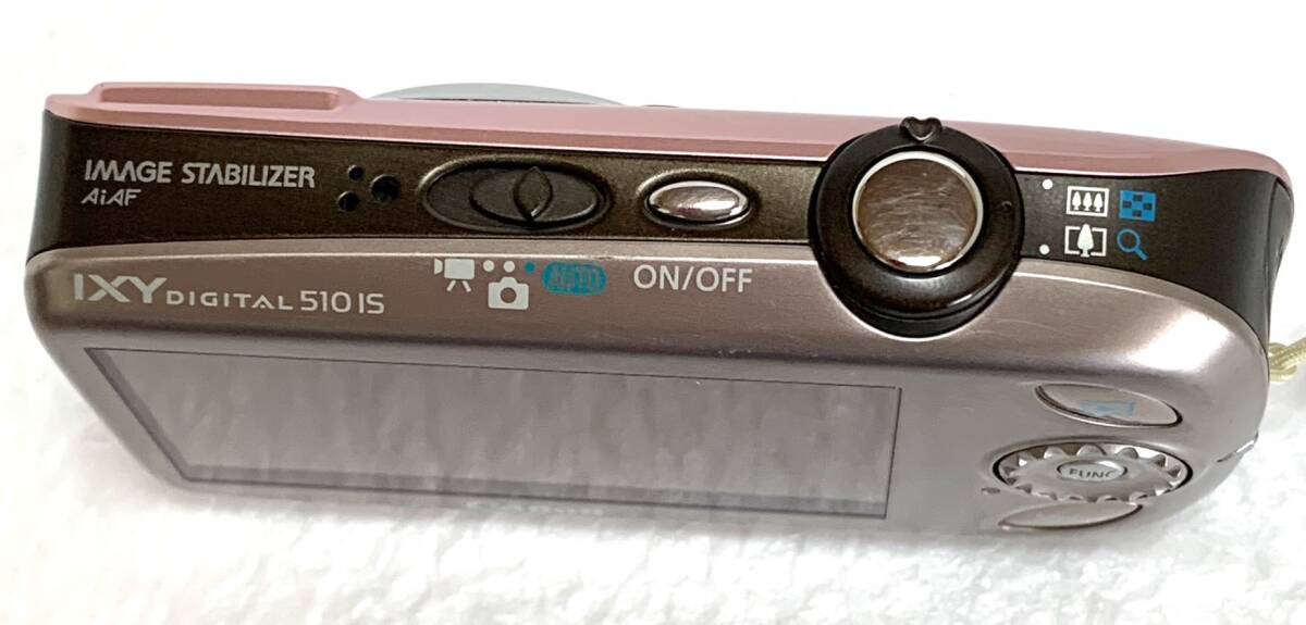 ★実用品★ CANON キャノン IXY DIGITAL 510 IS ピンク ★動作OK★_5