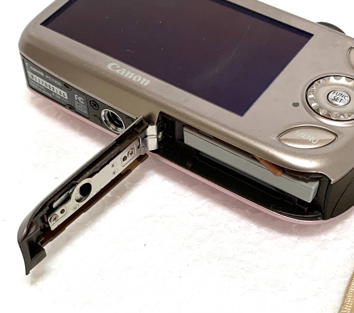 ★実用品★ CANON キャノン IXY DIGITAL 510 IS ピンク ★動作OK★_9