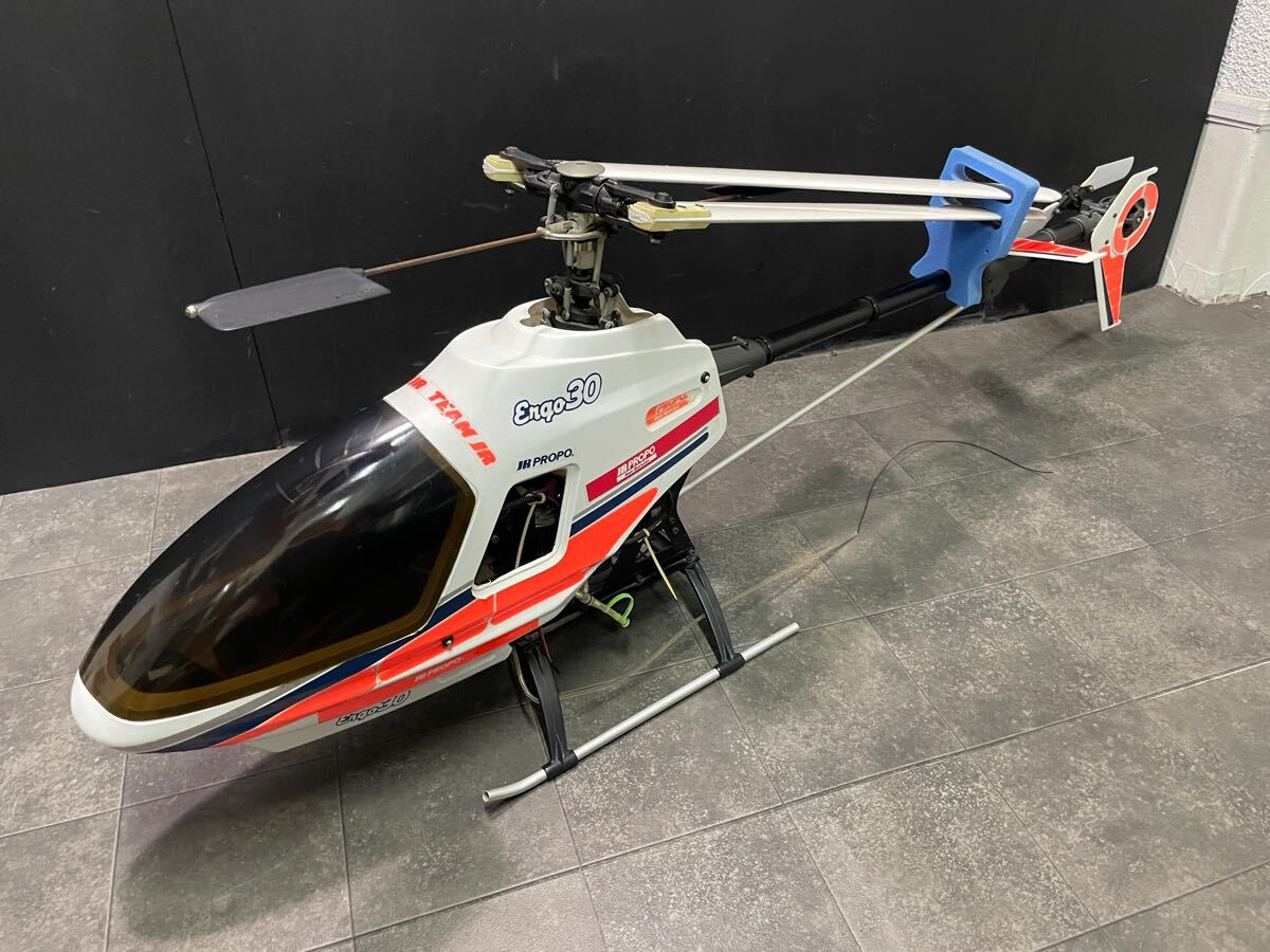 現状渡し品】JR PROPO Ergo 30 ラジコン エンジン ヘリコプター プロポ