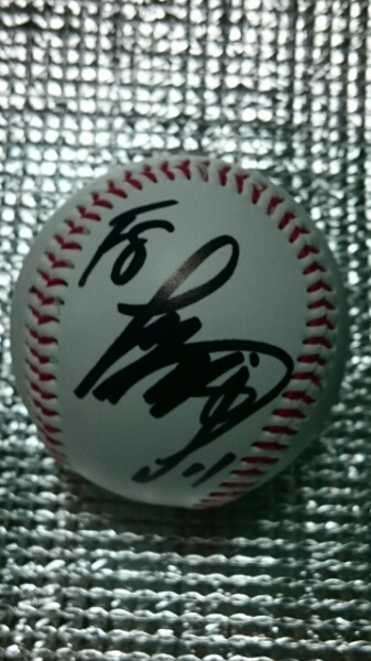 大谷翔平 直筆サインボール 日本ハムファイターズ 大谷翔平選手 : 日本