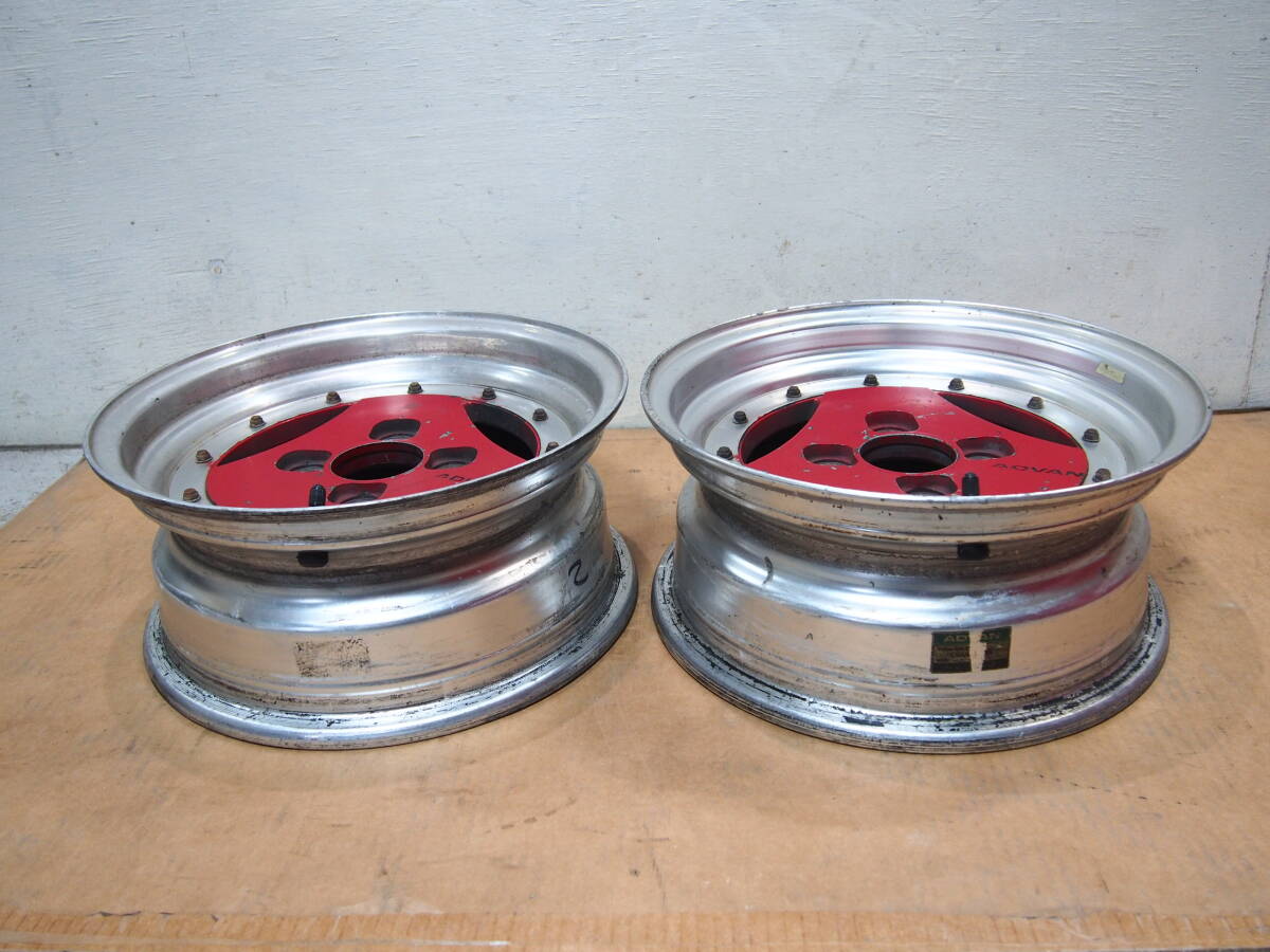 アドバン ADVAN A3A 14インチ 6J +6 PCD 114.3 中古2本 SSR ロンシャン