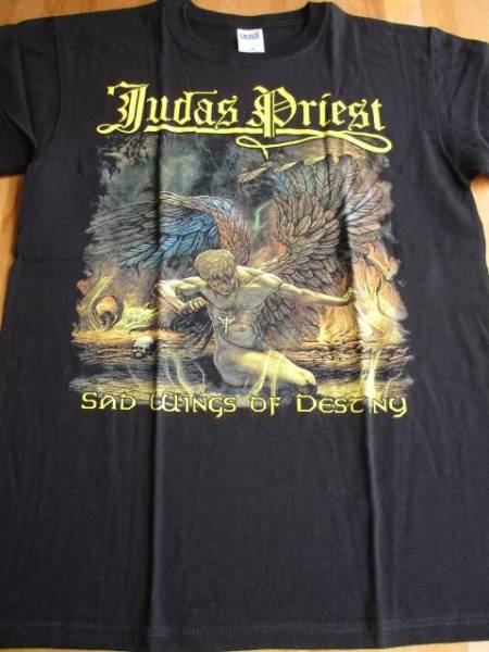 JUDAS PRIEST Ｔシャツ 黒M / black sabbath iron maiden