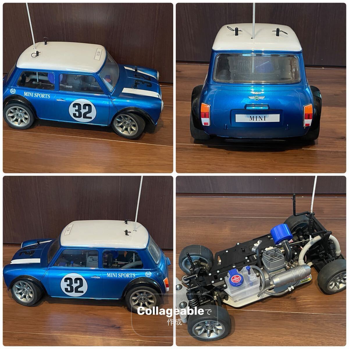 未使用,保管品】TAMIYA タミヤ ミニクーパー 1/10 ラジコン エンジン